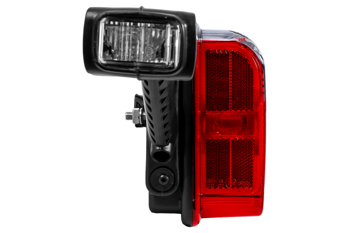 Feux arrière à LED ASPÖCK EUROPOINT III à baïonnette 7 broches ASS2 avec avertisseur sonore, 7 fonctions gauche + droite