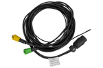 Faisceau électrique MANTES pour remorque de bateau, 4,4 m, prise 7 broches, 2 baïonnettes, 5 broches