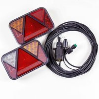 Feux arrière LED FRISTOM + faisceau MANTES 5m 7 broches